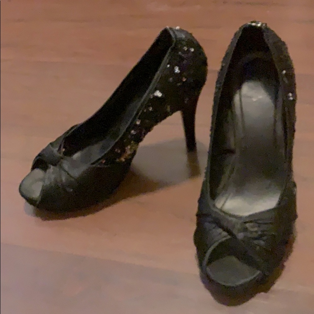 Black party heels